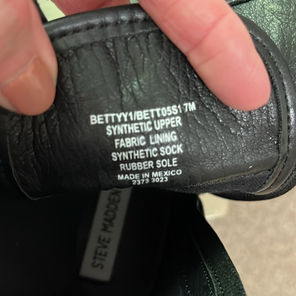 COPY - Steve Madden Bettyy 1 boot NWOT never worn - Picture 5 of 5